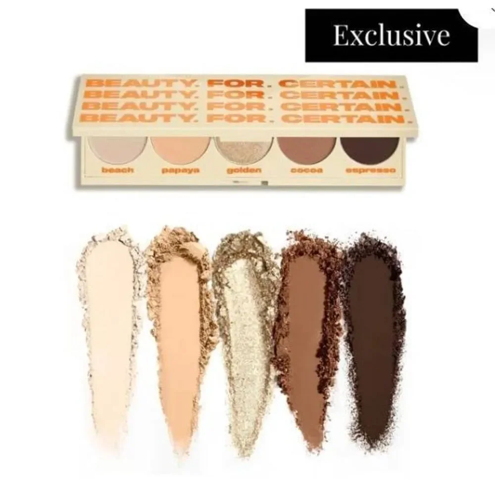 BEAUTY FOR CERTAIN Playa to Palazzo Eyeshadow Palette~$51 Retail~